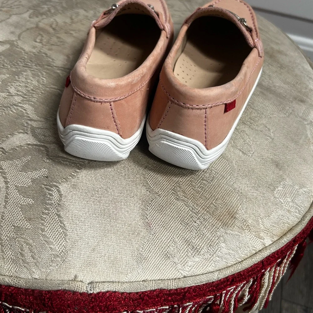 Marc Joseph New York Leather Loafer in Dusty Pink Sz 13.5